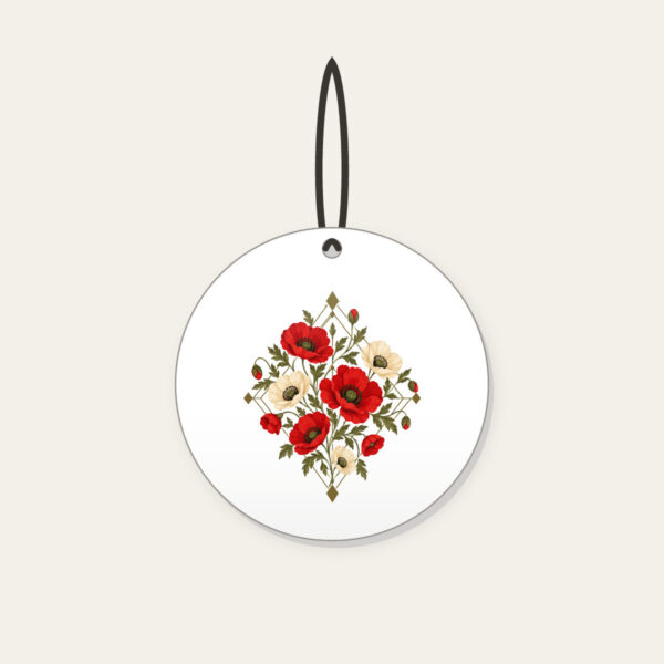 Product image Poppy Diamond Garden Ceramic Ornament
