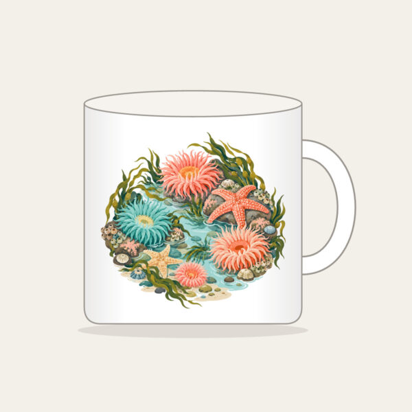 Product image Coral Tidepool Anemones Mug
