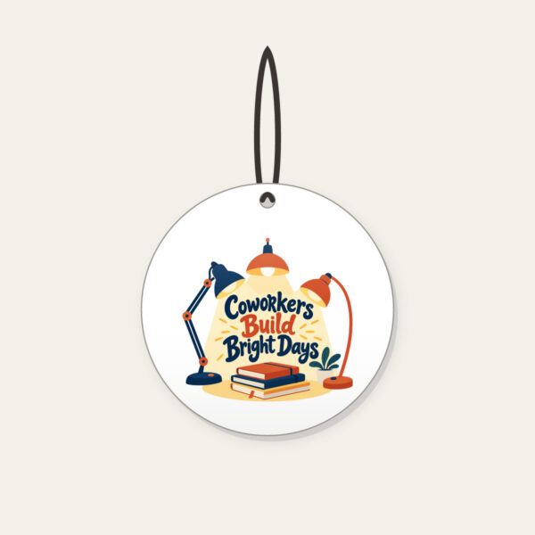 Product image Coworkers Build Bright Days Ceramic Ornament