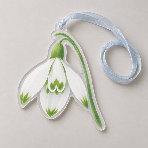 Product image Frosted Snowdrop Ornament