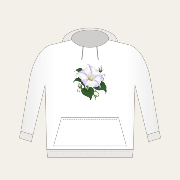 Product image Moonflower on Deep Green Hoodie