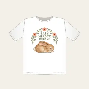 BABY MEADOW DREAMS T-Shirt in white