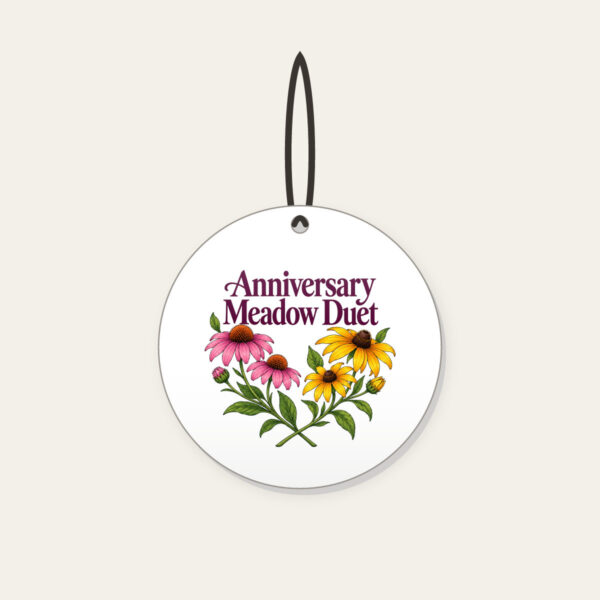 Product image Anniversary Meadow Duet Ceramic Ornament