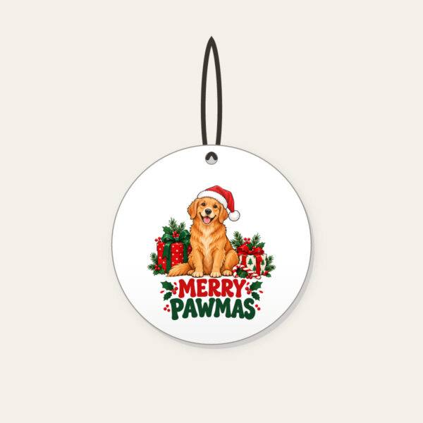 Product image Merry Pawmas Ceramic Ornament