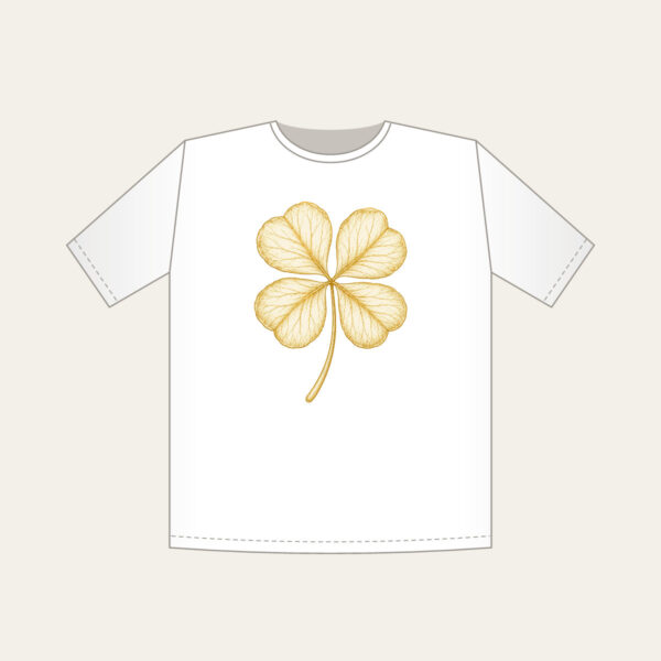 Product image Four-Leaf Clover Botanical Plate T-Shirt