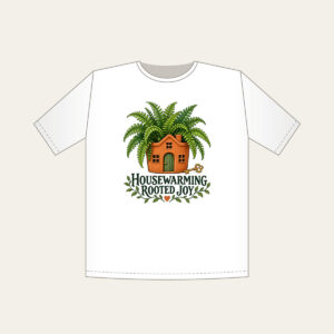HOUSEWARMING ROOTED JOY T-Shirt in white