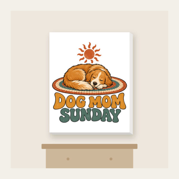 Product image Dog Mom Sunday Canvas Print