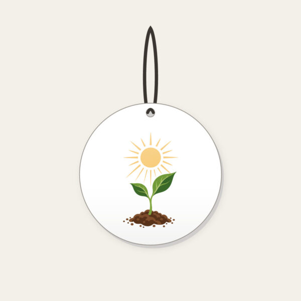 Product image Seedling Reaching for Sunbeams Ceramic Ornament
