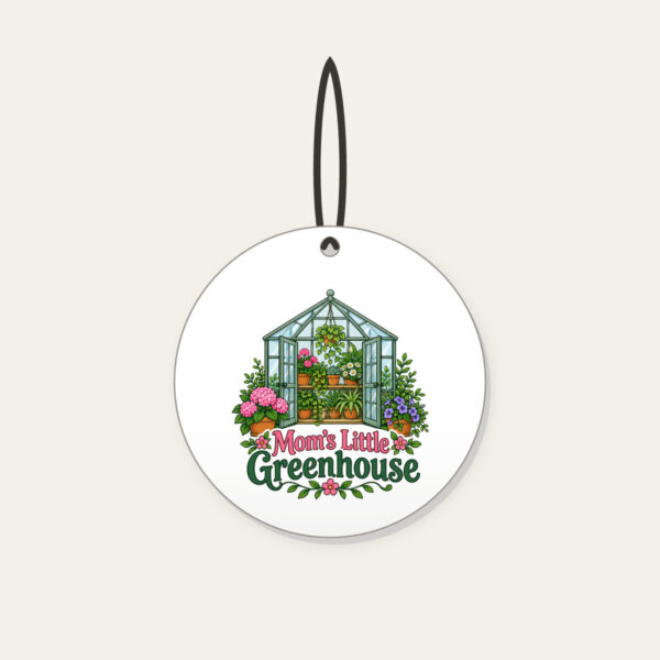 Product image Mom's Little Greenhouse Ceramic Ornament