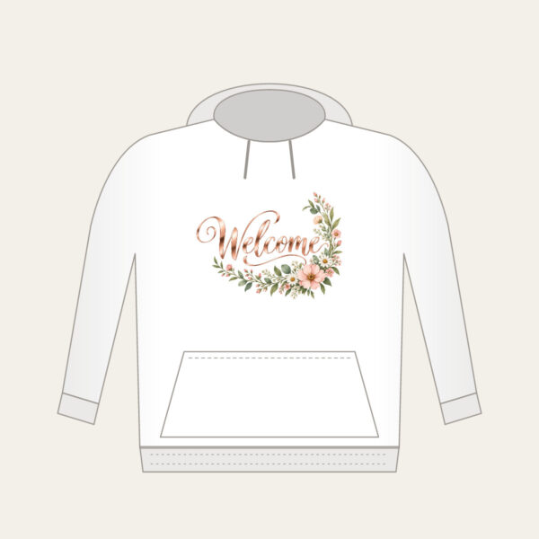 Product image Rose Gold Welcome Wildflower Garland Hoodie