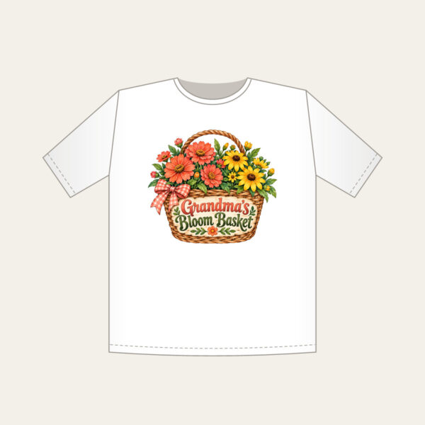 Product image Grandma's Bloom Basket T-Shirt