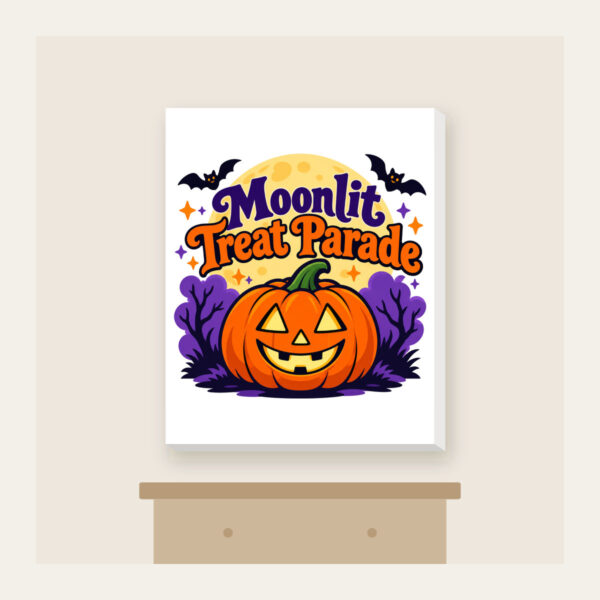Product image Moonlit Treat Parade Canvas Print