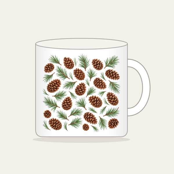 Product image Scattered Pine Cones and Needles Mug