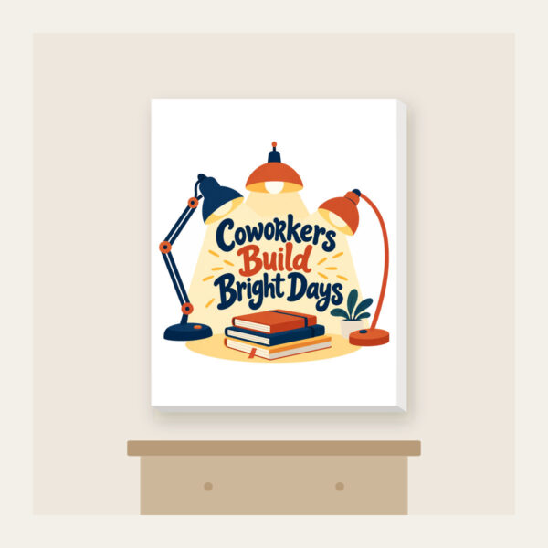 Product image Coworkers Build Bright Days Canvas Print