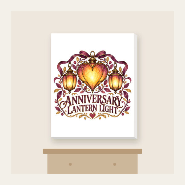 Product image Anniversary Lantern Light Canvas Print