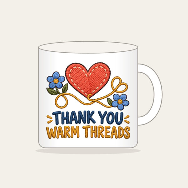Product image Thank You Warm Threads Mug