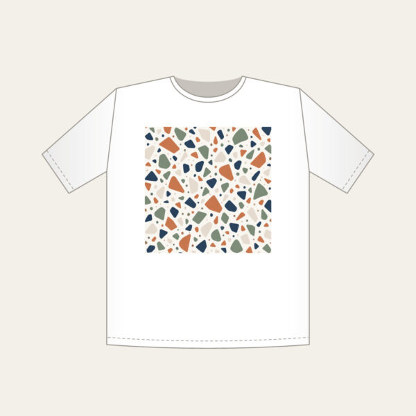 Product image Chip Terrazzo in Terracotta and Navy T-Shirt