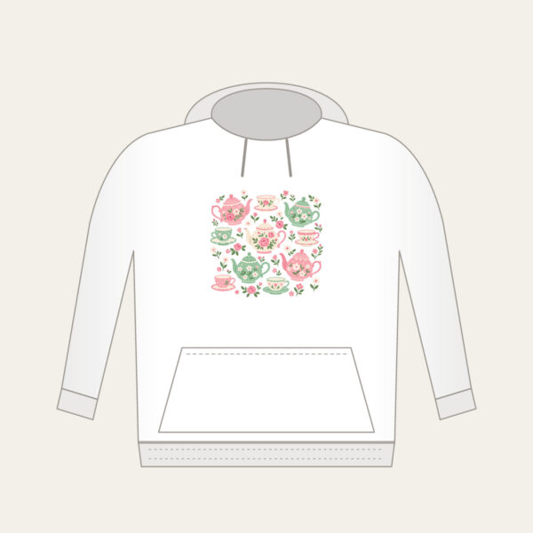 Product image Teapots and Tiny Flowers Hoodie