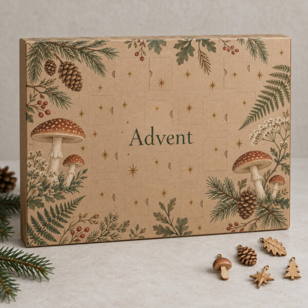 Product image Pine Cone Wooden Advent Calendar