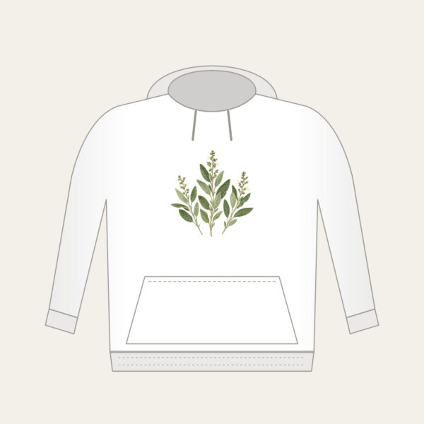Product image Three Pressed Sage Sprigs Hoodie