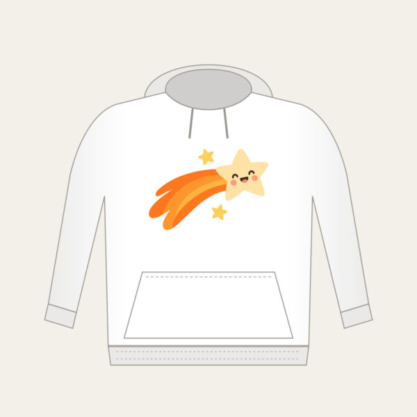 Product image Cheerful Comet with Two Stars Hoodie