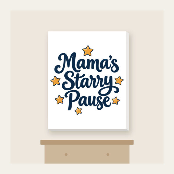 Product image Mama's Starry Pause Canvas Print