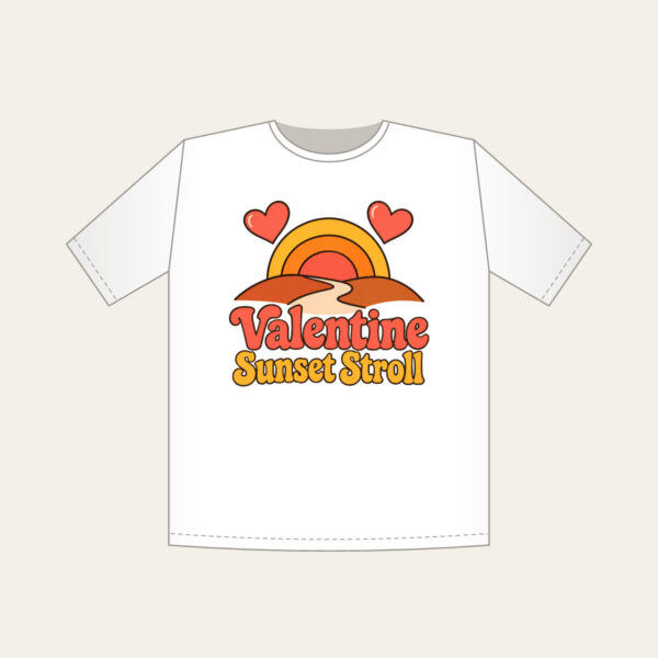 Product image Valentine Sunset Stroll T-Shirt