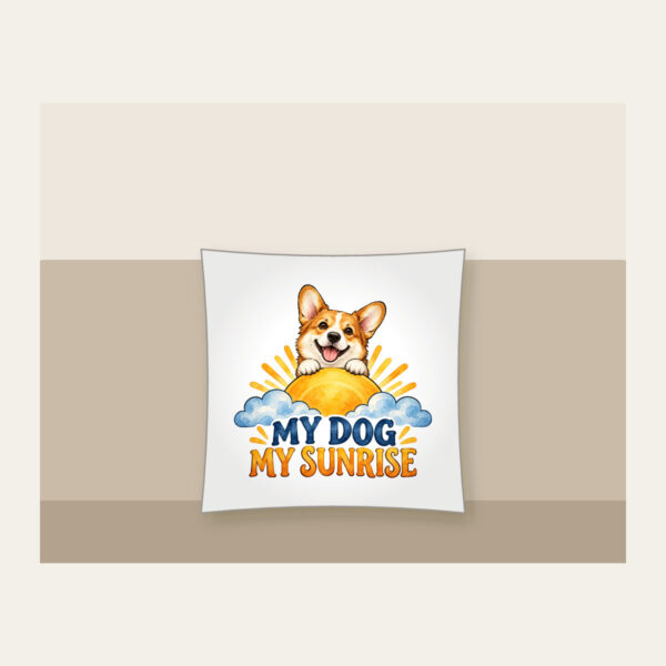 Product image My Dog My Sunrise Pillow