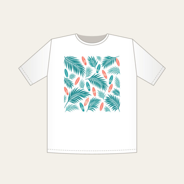 Product image Palm Shadows and Tiny Surfboards T-Shirt