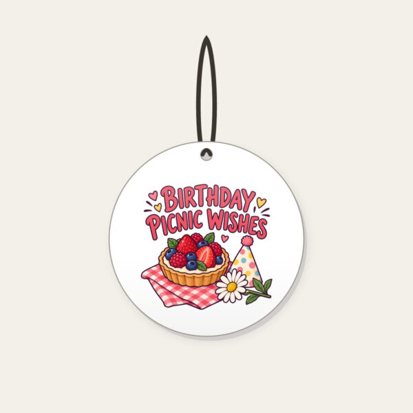 Product image Birthday Picnic Wishes Ceramic Ornament