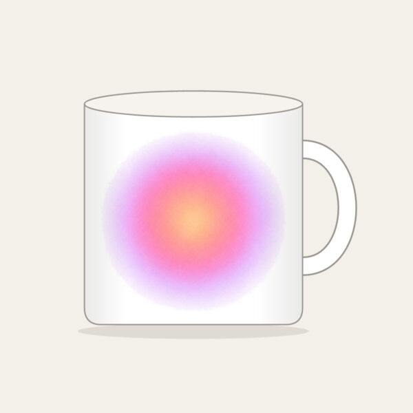 Product image Apricot to Rose to Lilac Gradient Mug