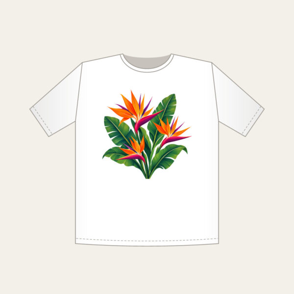 Product image Bird of Paradise and Banana Leaves T-Shirt