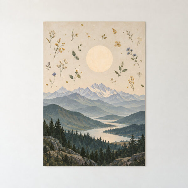 Product image Botanical Mountain Poster