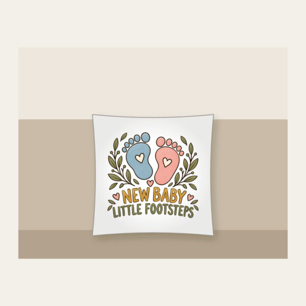 Product image New Baby Little Footsteps Pillow