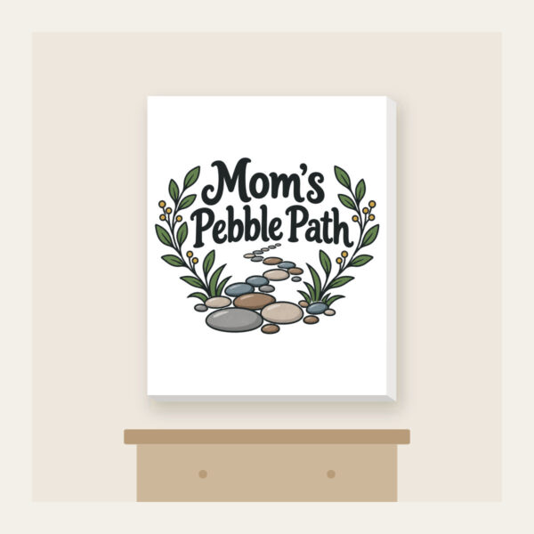 Product image Mom's Pebble Path Canvas Print