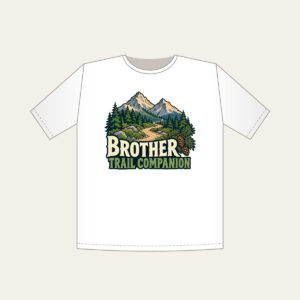 BROTHER TRAIL COMPANION T-Shirt in white
