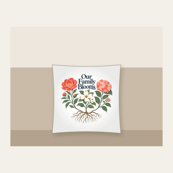 Product image Our Family Blooms Pillow