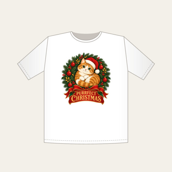 Product image Purrfect Christmas T-Shirt