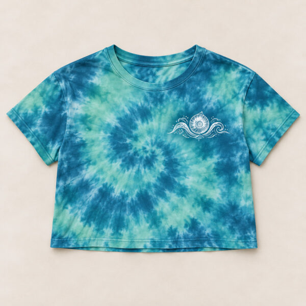 Product image Lagoon Daydream Tie-Dye Crop Tee