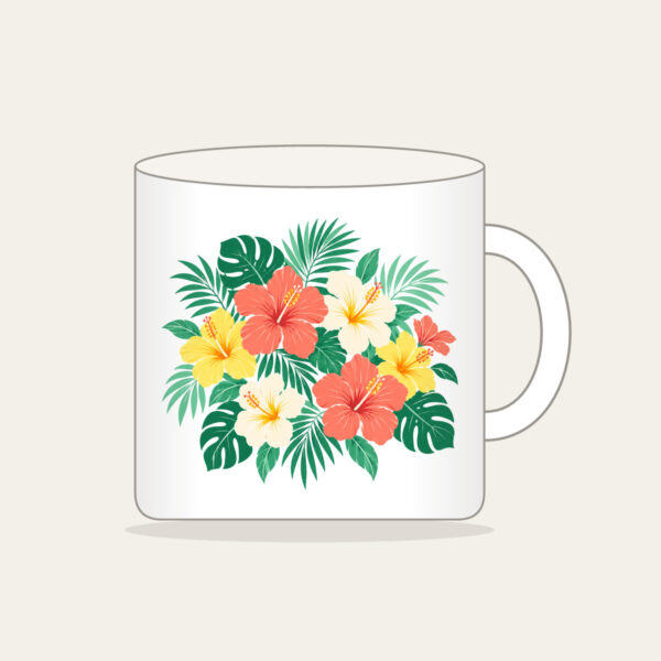 Product image Hibiscus and Palm Sorbet Colors Mug