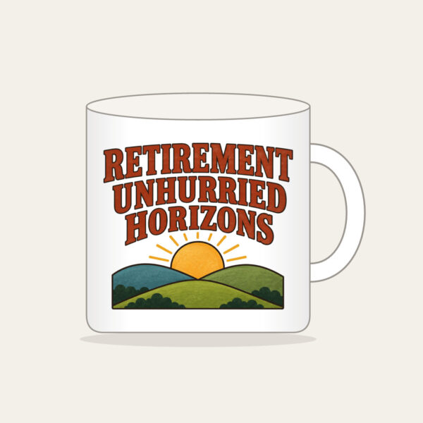 Product image Retirement Unhurried Horizons Mug