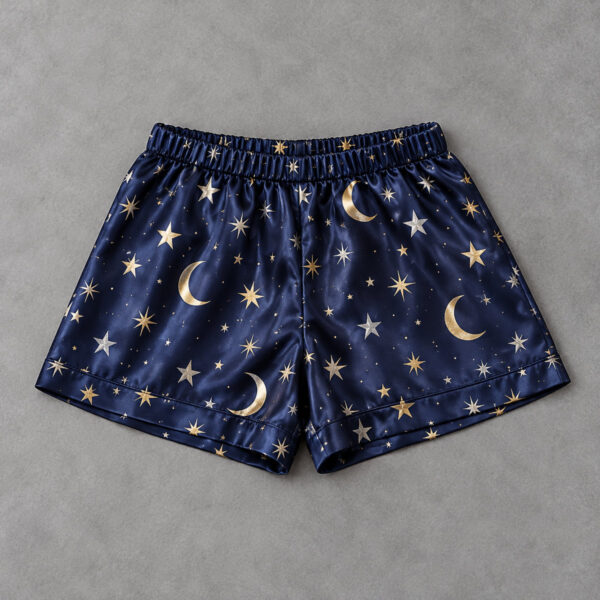 Product image Starfall Satin Pajama Shorts for Kids