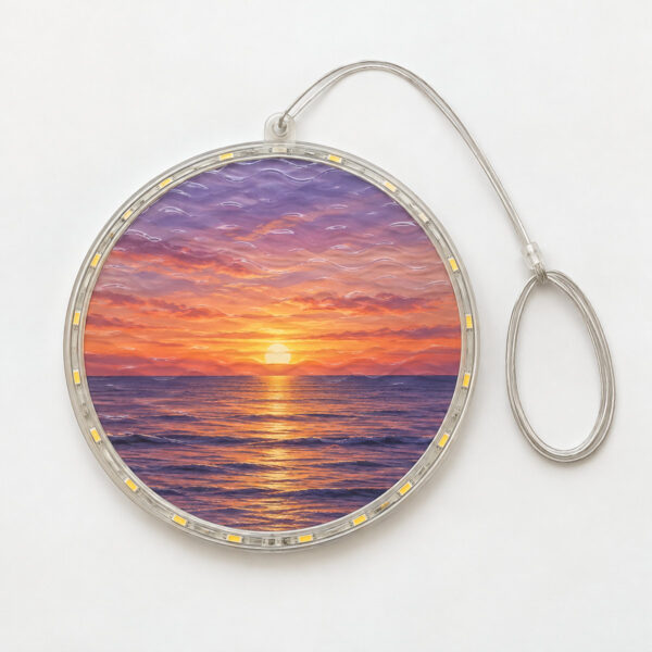 Product image Wavy Edge Sunset Hanging Lamp