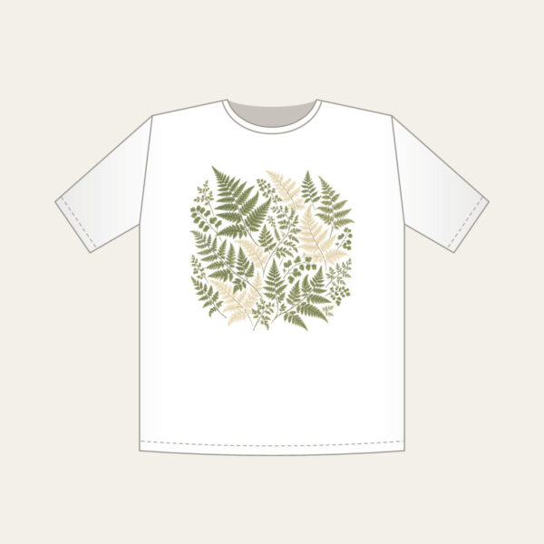 Product image Pressed Ferns with a Gold Line T-Shirt