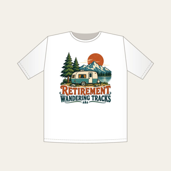 Product image Retirement Wandering Tracks T-Shirt