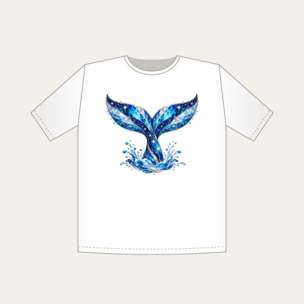 Product image Whale Tail with Prismatic Shimmer T-Shirt