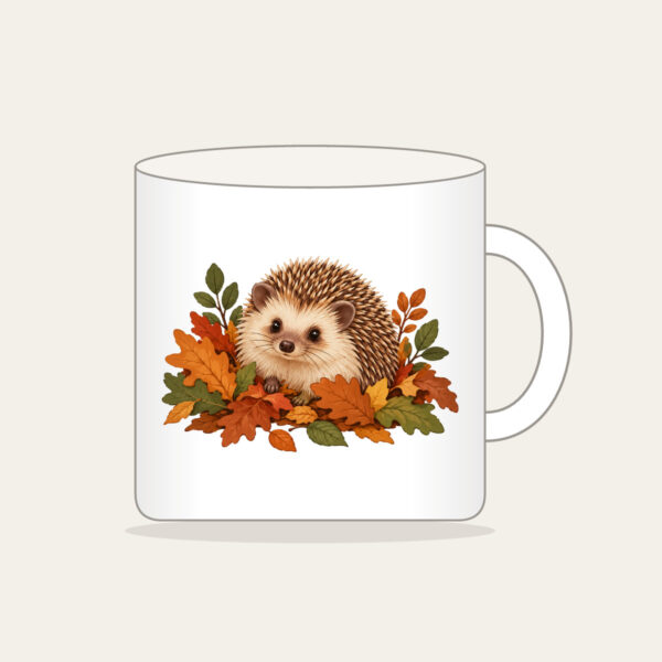 Product image Hedgehog Among Fallen Leaves Mug