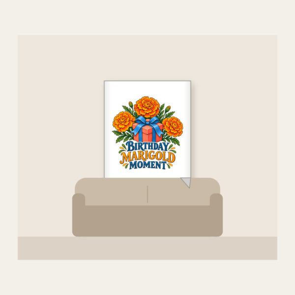 Product image Birthday Marigold Moment Fleece Blanket