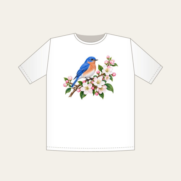 Product image Bluebird on a Blossom Branch T-Shirt
