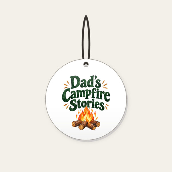 Product image Dad's Campfire Stories Ceramic Ornament